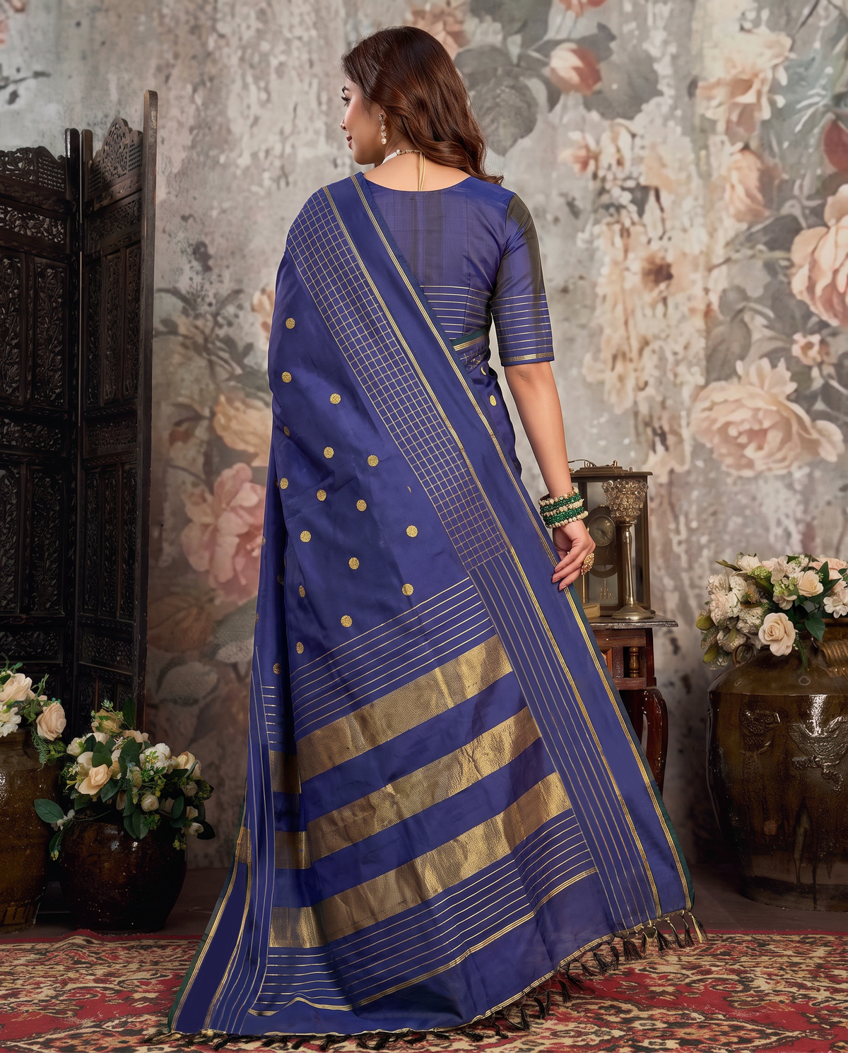 Kanjivaram - Blue